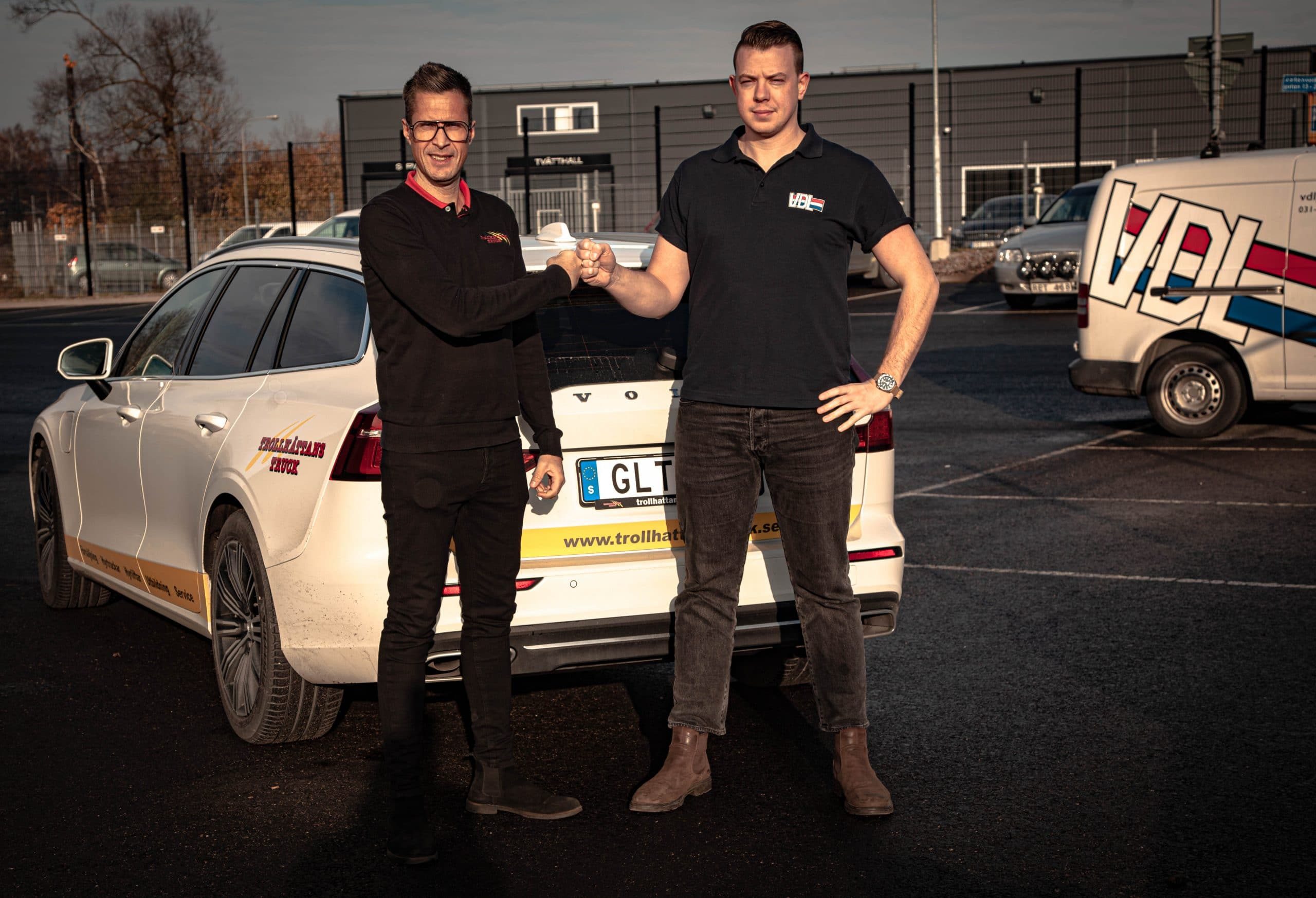 Christian Andersson och Mattis Wakeham