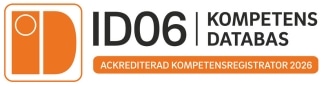 ID06 Ackrediterad kompetensregistrator