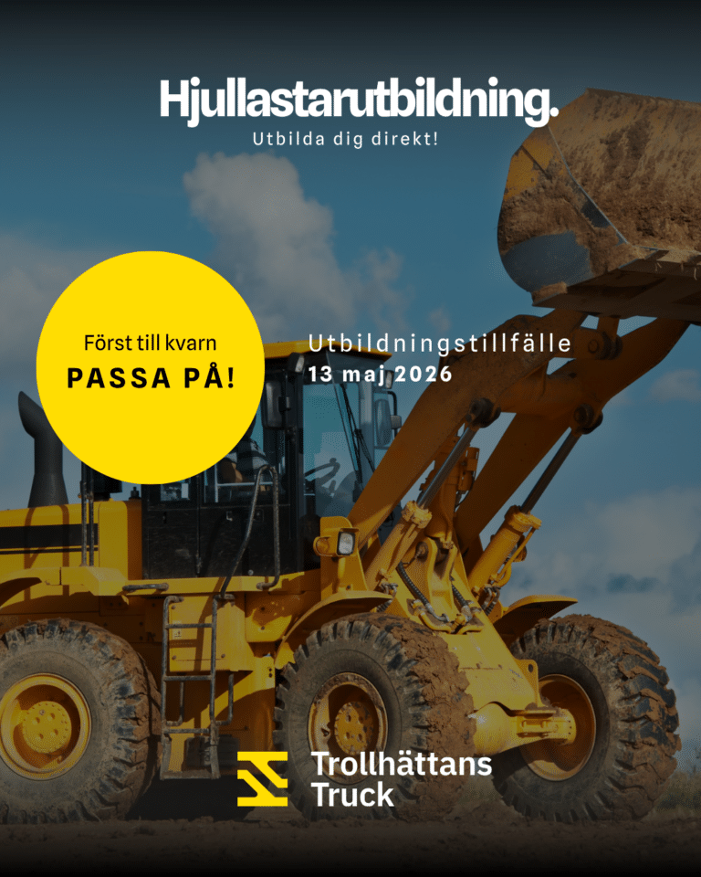 hjullastarutbildning godshantering